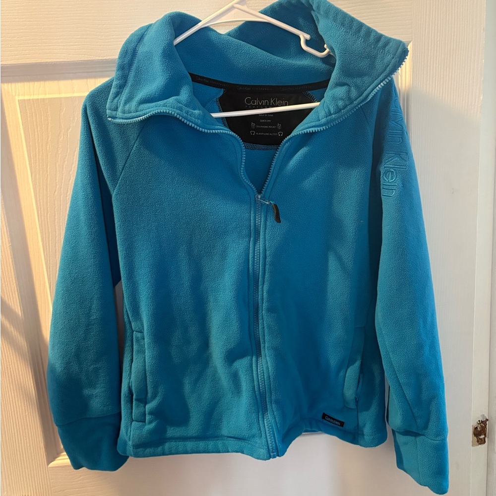 Calvin Klein Performance Turquoise Jacket - image 1